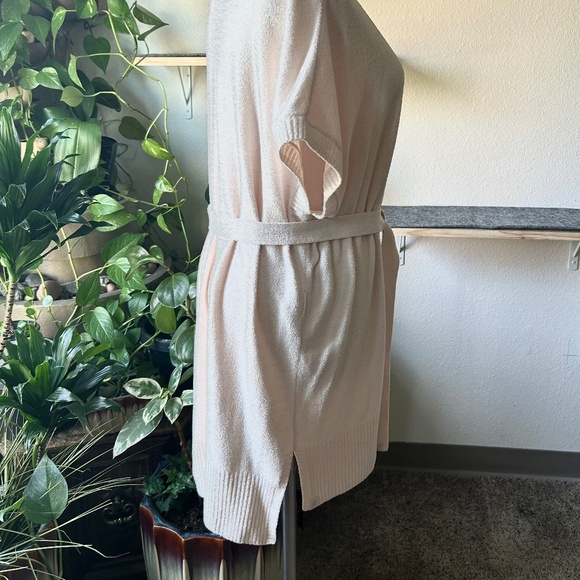 New Barefoot Dreams Light Pink Nylon Viscose High Low Tunic size L - Picture 5 of 14